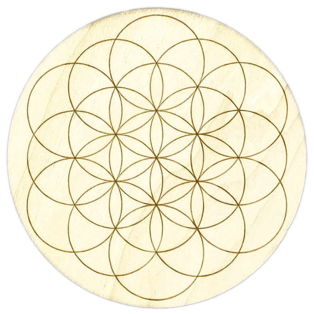 Flower of Life Gridding Plate