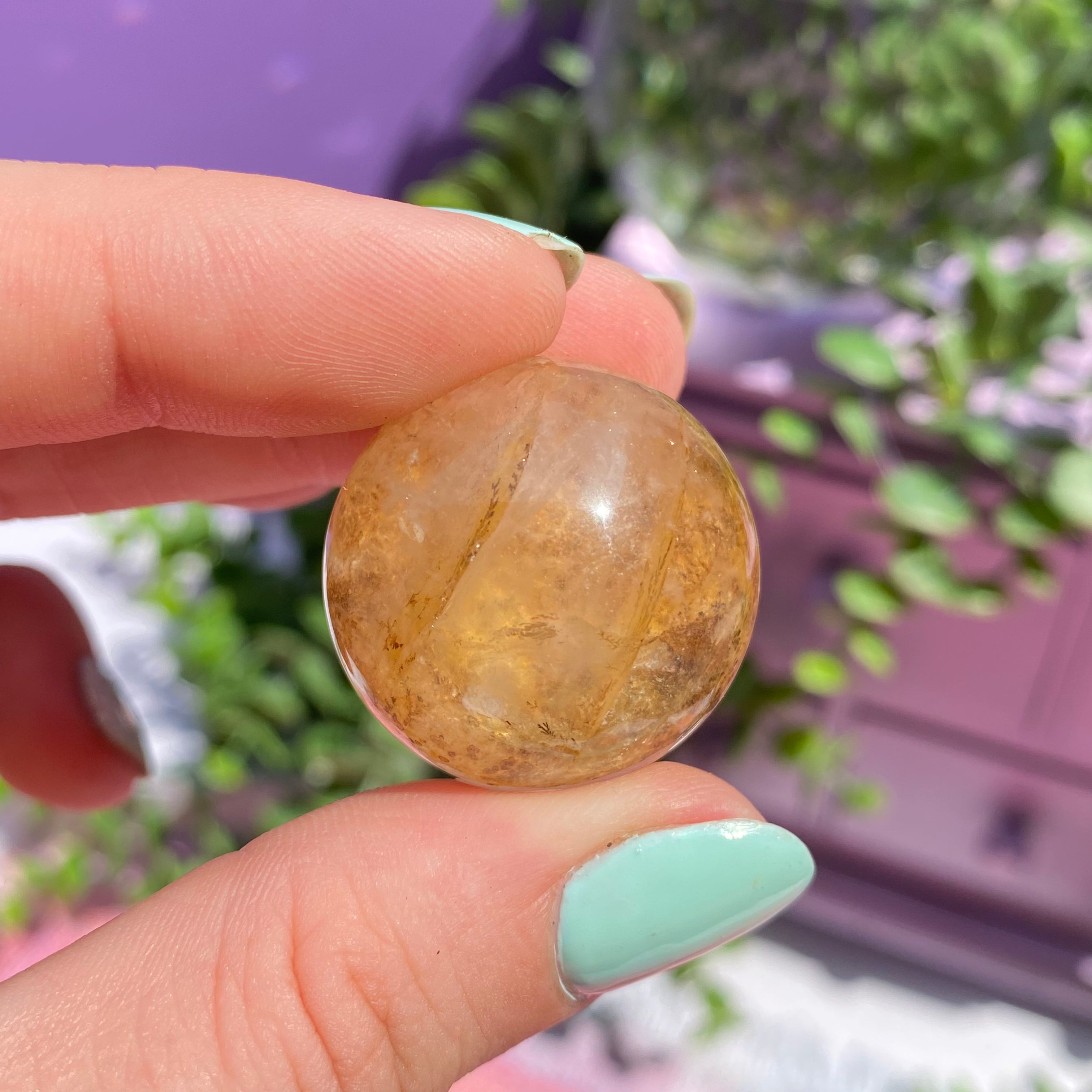 Dendritic Quartz Sphere