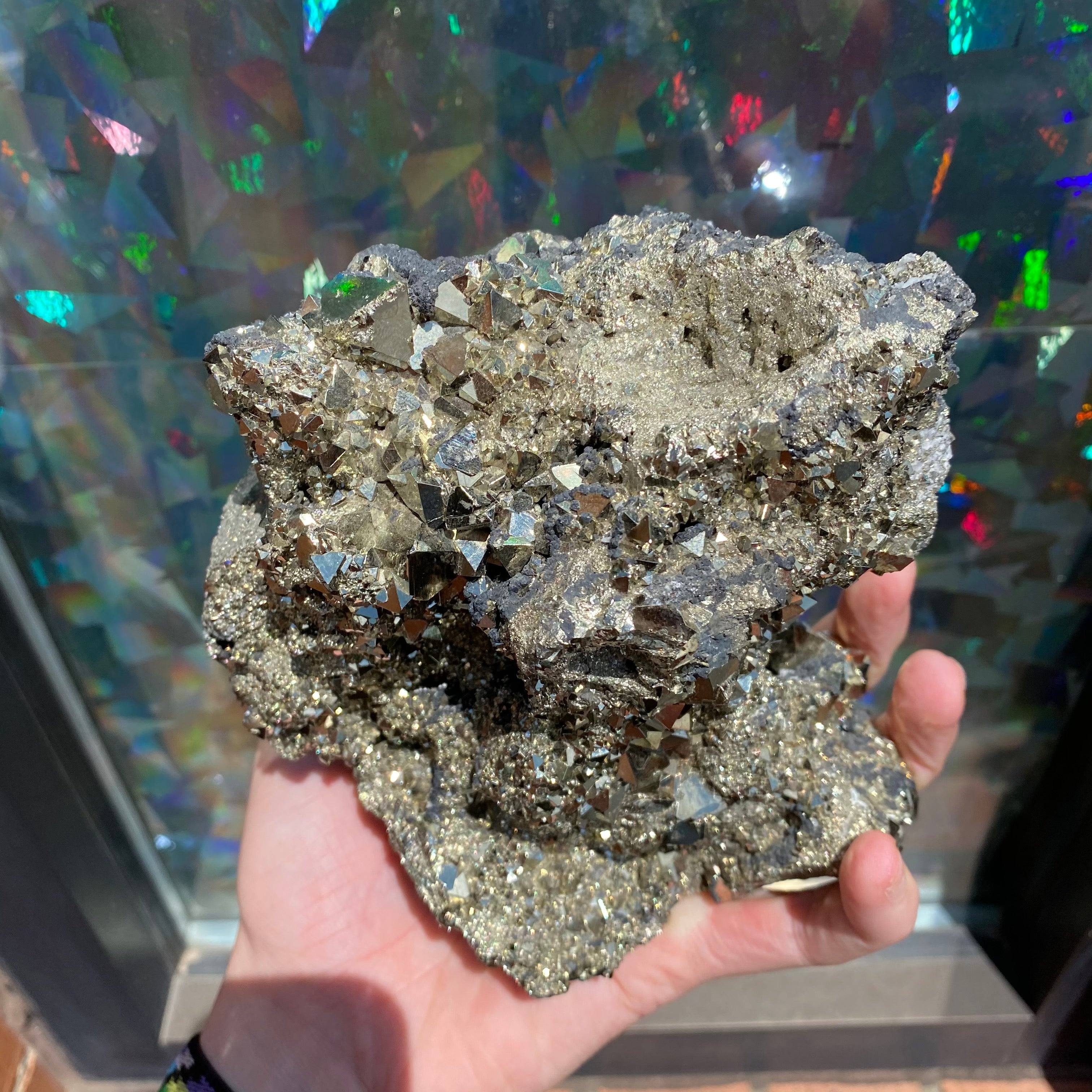 Iron Pyrite Cluster