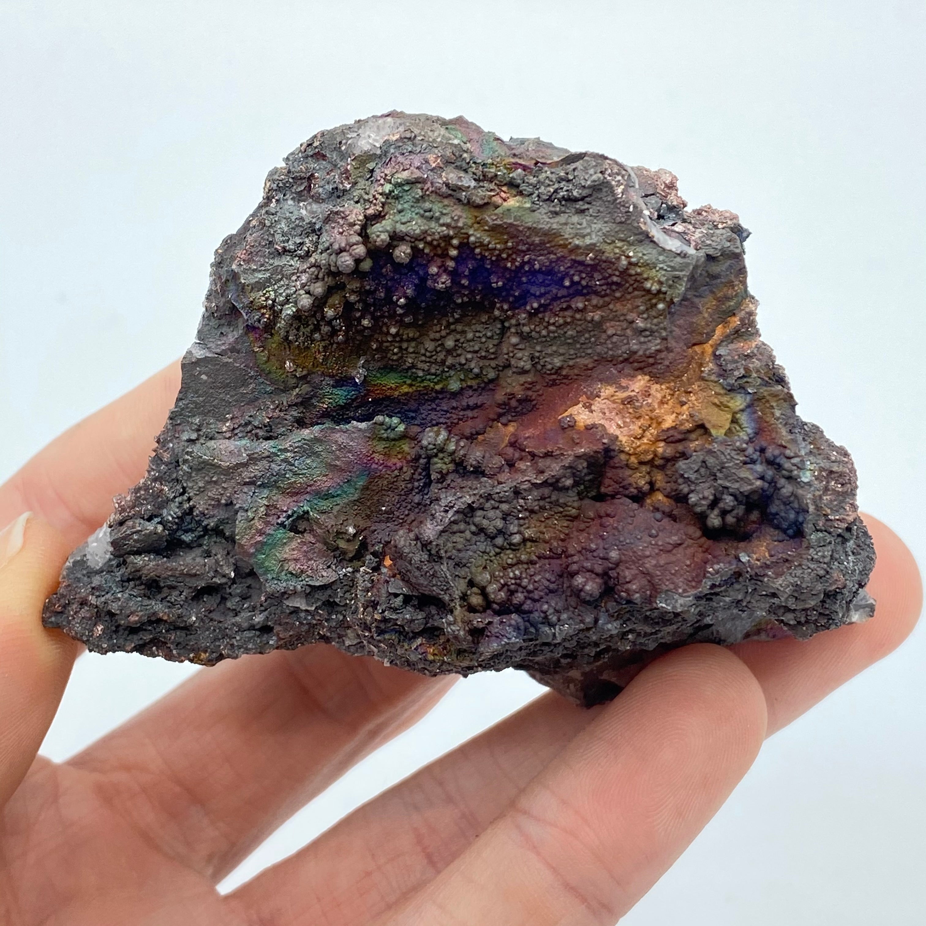 Iridescent Hematite on Turgite