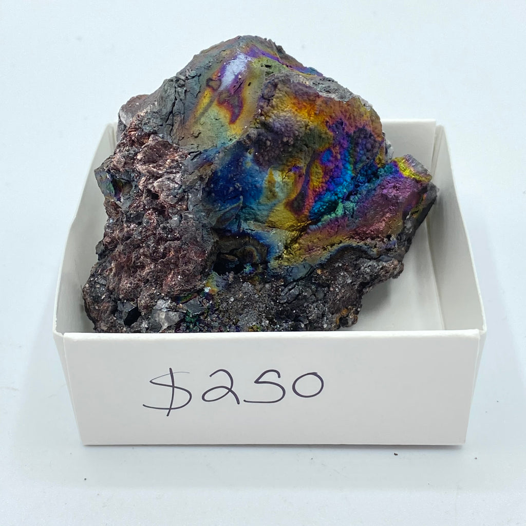 Iridescent Hematite on Turgite